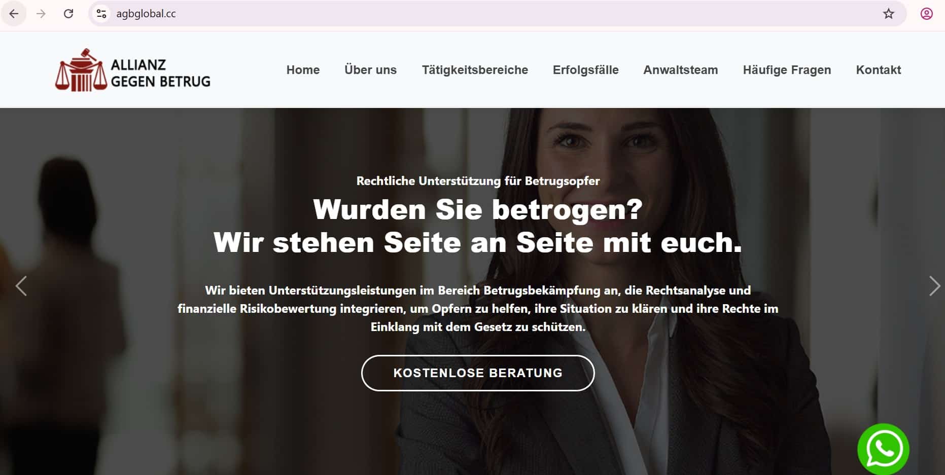 You are currently viewing agbglobal.cc: Warnung vor Recovery Scam